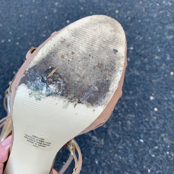 Nine West heeled sandals size 7.5 - Picture 13 of 13